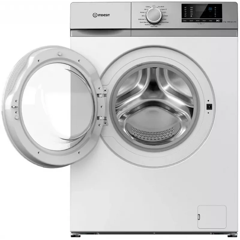 Indesit IMA630EE Skalbimo mašina, 6 kg, 1000 aps./min., energijos klasė D, gylis 45 cm, balta