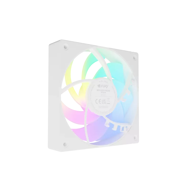 Fury SAI S12 ARGB PWM White 3-Pack Fan Set