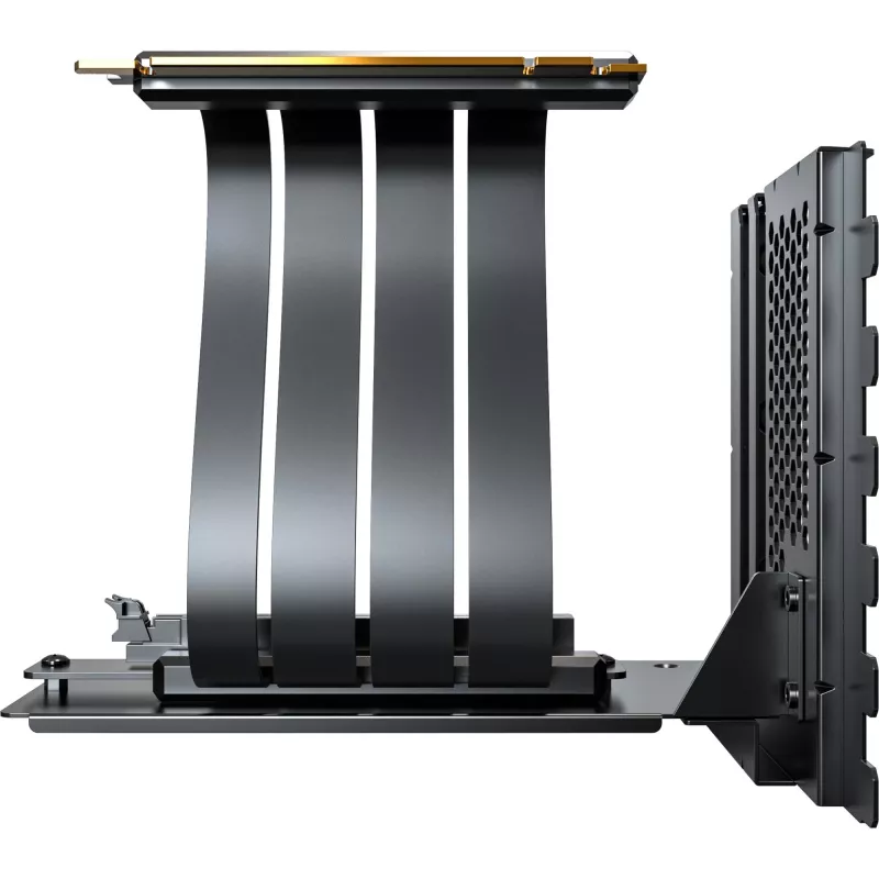MONTECH Vertical GPU Mounting Kit PCIe 4.0 Riser Cable Black 20cm