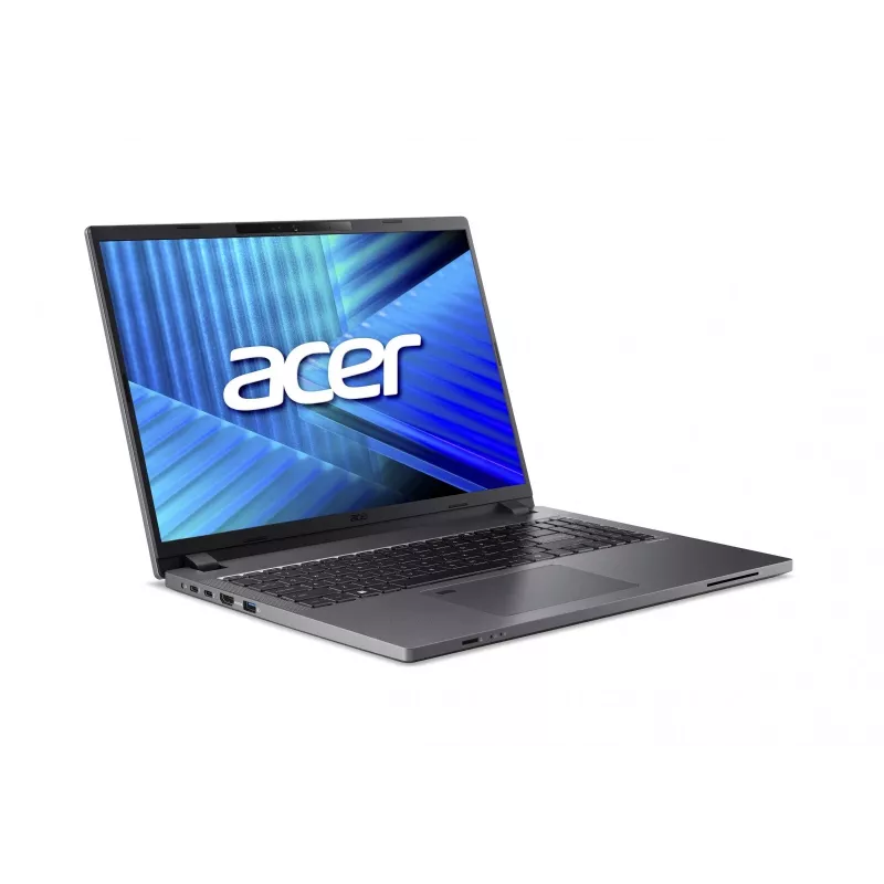 Acer TravelMate P2 TMP216-71-G3-TCO 16 inch WUXGA IPS nešiojamas kompiuteris Intel Core Ultra 5 125H 16GB RAM 512GB SSD Windows 11 Pro Pirštų atspaudų skaitytuvas Smart Card skaitytuvas 3 metų On-Site NBD garantija
