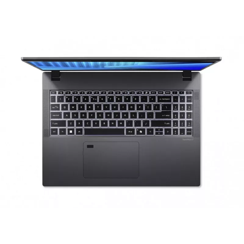 Acer TravelMate P2 TMP216-71-G3-TCO 16 inch WUXGA IPS nešiojamas kompiuteris Intel Core Ultra 5 125H 16GB RAM 512GB SSD Windows 11 Pro Pirštų atspaudų skaitytuvas Smart Card skaitytuvas 3 metų On-Site NBD garantija
