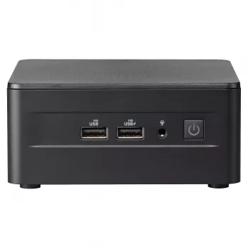 ASUS NUC 13 Pro Tall Kit RNUC13L3HV500000I - Barebone - Mini-PC - Intel Core i5-1350P - Be atminties - Be kaupiklio - Intel Iris Xe Graphics - Wi-Fi 6E - Bluetooth 5.3 - 2.5GbE - vPro - Juodas