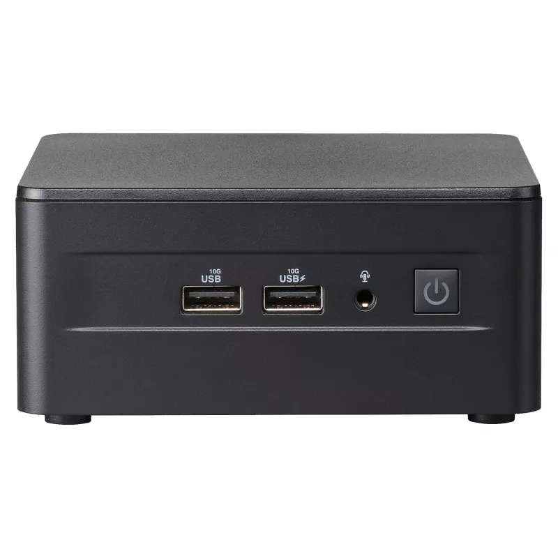 ASUS NUC 13 Pro Tall Kit RNUC13L3HV500000I - Barebone - Mini-PC - Intel Core i5-1350P - Be atminties - Be kaupiklio - Intel Iris Xe Graphics - Wi-Fi 6E - Bluetooth 5.3 - 2.5GbE - vPro - Juodas