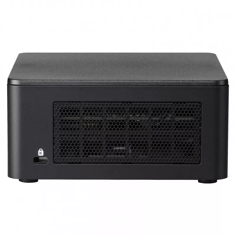 ASUS NUC 13 Pro Tall Kit RNUC13L3HV500000I - Barebone - Mini-PC - Intel Core i5-1350P - Be atminties - Be kaupiklio - Intel Iris Xe Graphics - Wi-Fi 6E - Bluetooth 5.3 - 2.5GbE - vPro - Juodas