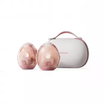 MOMCOZY AIR 1 Ultra-Slim Wearable Breast Pump, BP335 - Hands-Free, Wireless, 2 Modes, 9 Levels, 150ml
