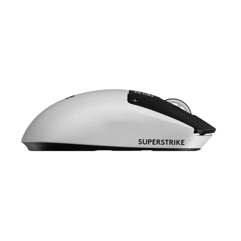 Logitech G PRO X2 SUPERSTRIKE belaidė žaidimų pelė - balta