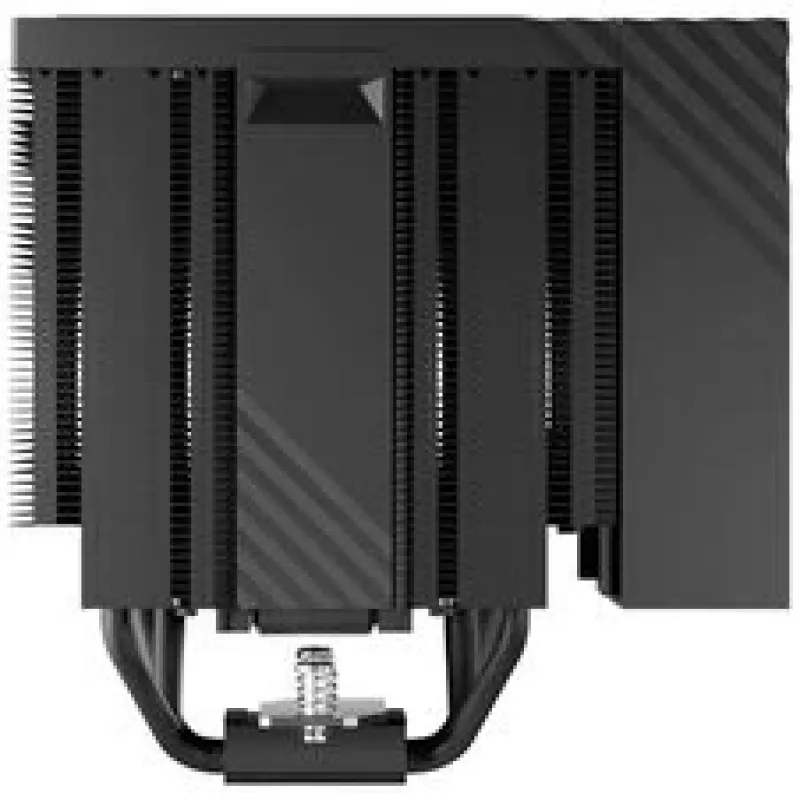 TRYX TURRIS T620 CPU Air Cooler, Dual-Tower, with 5-Inch Display - 140mm, Black