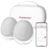Momcozy M9 Dvigubas Nešiojamas Elektrinis Pientraukis Pilkas 150ml