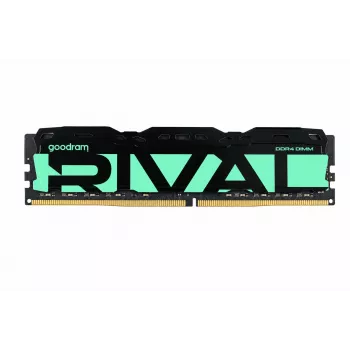 Atmintinė DDR4 Goodram Rival Radiant 16GB (1x16GB) 3200MHz CL16 Žalia