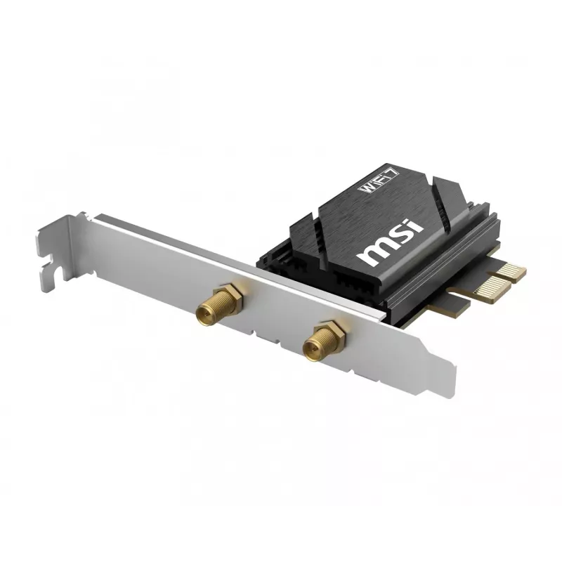 MSI Herald BE6500 WiFi 7 PCIe tinklo plokštė