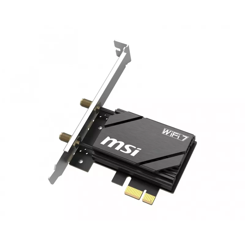 MSI Herald BE6500 WiFi 7 PCIe tinklo plokštė
