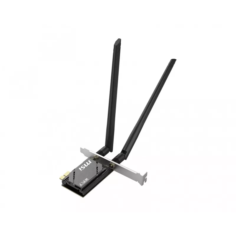 MSI Herald BE6500 WiFi 7 PCIe tinklo plokštė