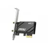 MSI Herald BE6500 WiFi 7 PCIe tinklo plokštė