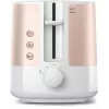 Philips Viva Collection HD2638/11 Skrudintuvas 2 griežinėliai 950 W Rožinis Auksas, Baltas