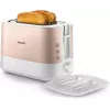 Philips Viva Collection HD2638/11 Skrudintuvas 2 griežinėliai 950 W Rožinis Auksas, Baltas