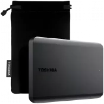 Toshiba Canvio Basics Excl 1TB išorinis kietasis diskas, USB 3.2 Gen 1, juodas