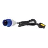 APC maitinimo laidas – IEC 60309 16A (M) į IEC 60320 C19 – 16 A – 3,0 m – užrakinamas – juodas – skirtas P/N: SMT2200I-AR, SMT2200R2I-AR, SMT3000I-AR, SMT3000R2I-AR, SRT1500XLI, SRT2200XLI-KR (AP8758)