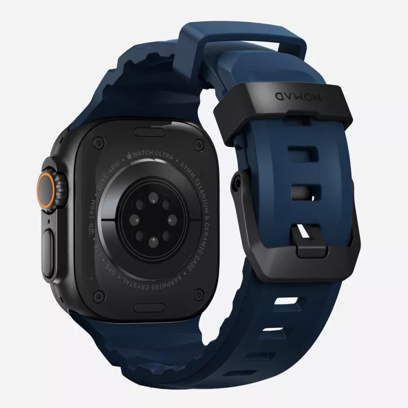 NOMAD Rocky Point Band for Apple Watch 46mm/49mm Navy/Black