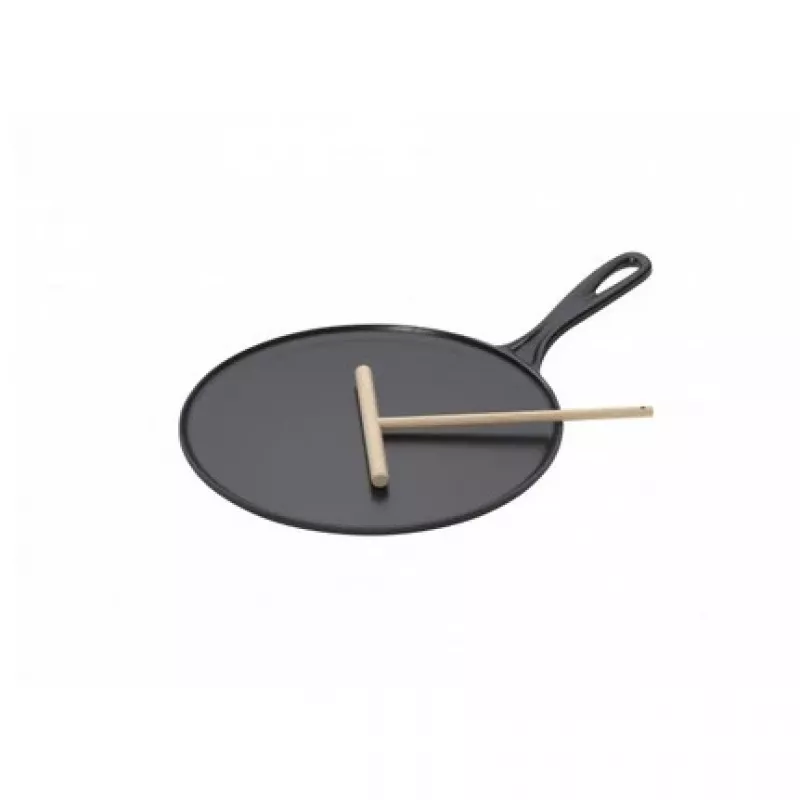 Le Creuset ketaus blynų keptuvė 27 cm juoda