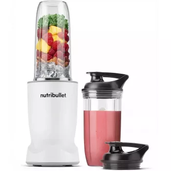 Nutribullet NBT1006MW Turbo asmeninis blenderis 1000 W matinė balta