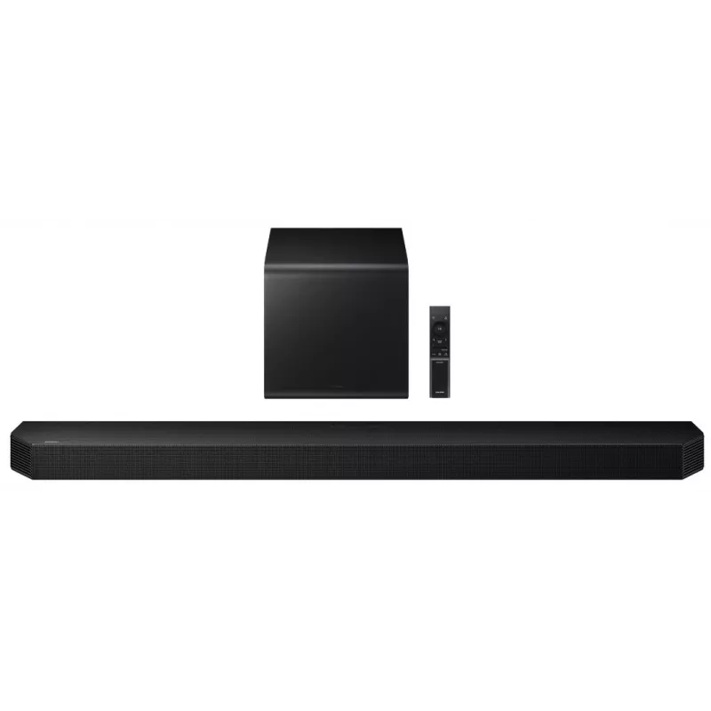 Samsung HW-Q800H/EN 5.1.2 kanalų garso juosta su belaidžiu žemųjų dažnių garsiakalbiu, Dolby Atmos, Bluetooth, Wi-Fi, juoda