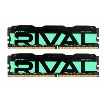 PC Atmintis DDR4 Rival Radiant 16GB (2x8GB) 3200MHz CL16 Žalia