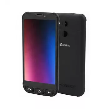 OLYMPIA NEO Mini+ išmanusis telefonas 4,0 inch IPS ekranas Android 10 Go 8GB juoda