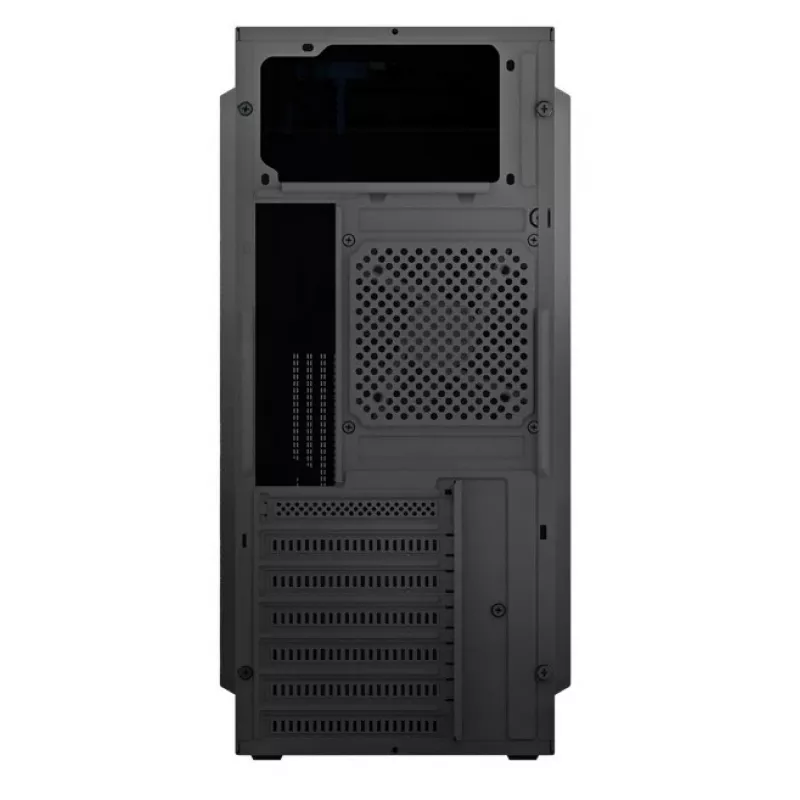 Logic Concept J23 PRO Black Mid-Tower Computer Case with Tempered Glass, USB-C, ARGB Fans