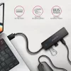 i-tec Axagon HUE-C2A USB-C Hub 4-Port 5 Gbps 2x USB-A + 2x USB-C su Power Delivery