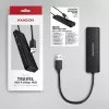 i-tec Axagon HUE-C2A USB-C Hub 4-Port 5 Gbps 2x USB-A + 2x USB-C su Power Delivery