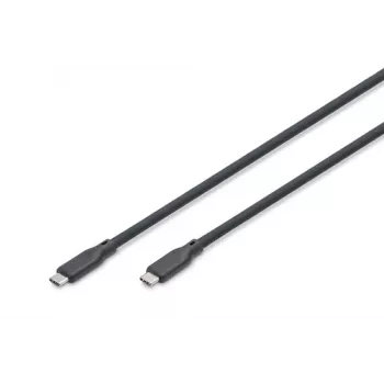 DIGITUS USB Silicone Cable, USB4 Version 2.0, USB 80Gbps, 1,5 m, Black