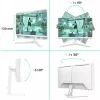 Philips Evnia 3000 24M2N3201P/00 23,8 colių IPS Full HD 180Hz žaidimų monitorius baltas