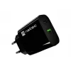NATEC Ribera Sieninis Įkroviklis 1x USB-A + 1x USB-C 20W Juodas