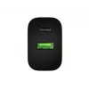NATEC Ribera Sieninis Įkroviklis 1x USB-A + 1x USB-C 20W Juodas