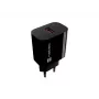Natec Ribera USB-A sieninis įkroviklis 18W juodas