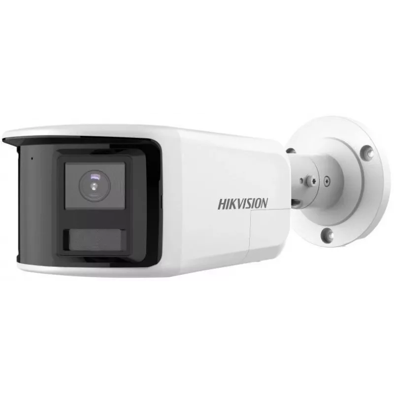 Hikvision DS-2CD2T83G2P-LISU/SL(180°)(O-STD) 8MP Panoraminė Bullet IP Kameros su ColorVu ir AcuSense