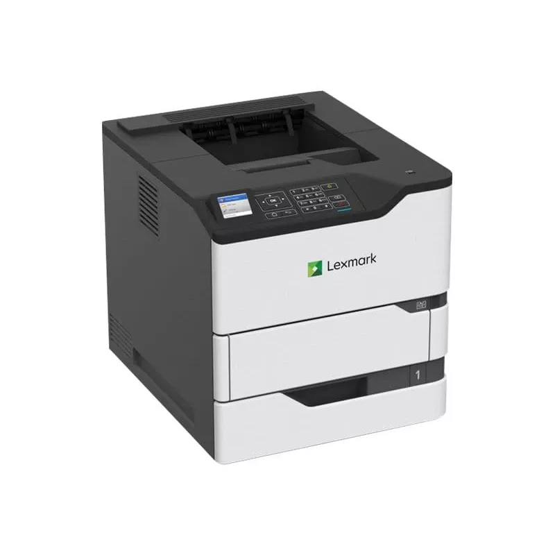 Lexmark MS822de Monochrome Laser Printer - Duplex - A4 - 55 ppm - 1200x1200 dpi - Ethernet, USB