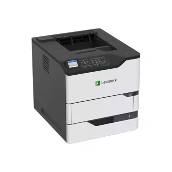 Lexmark MS822de Monochrome Laser Printer - Duplex - A4 - 55 ppm - 1200x1200 dpi - Ethernet, USB