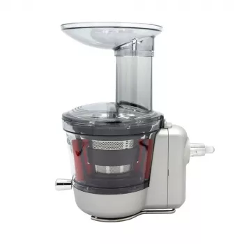 KitchenAid 5KSM1JA sulčiaspaudės priedas virtuviniam kombainui, sidabrinis/skaidrus