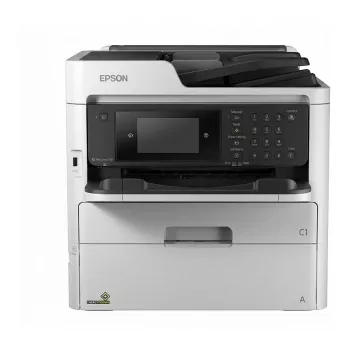Epson WorkForce Pro WF-C5890DWF BAM Ink-Bundle 4in1 PCL PS3 ADF WiFi Colour Inkjet Multifunction Printer