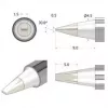 iFixit FixHub litavimo antgalis kaltelio formos 1,5 mm sidabrinis