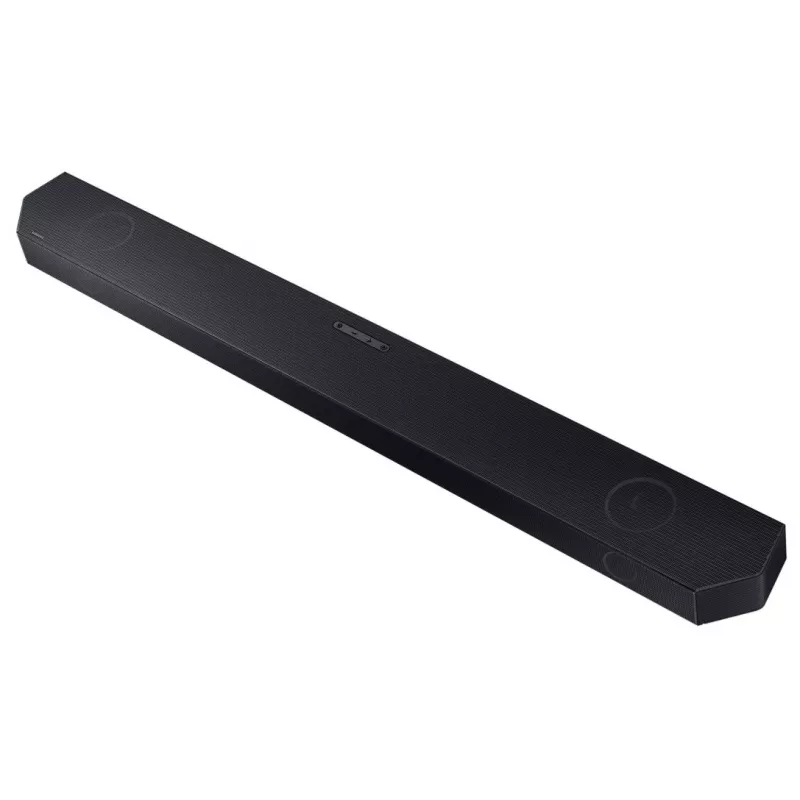Samsung HW-Q600H 3.1.2 kanalų garso juosta su belaidžiu žemųjų dažnių garsiakalbiu, Dolby Atmos, DTS:X, Bluetooth, juoda