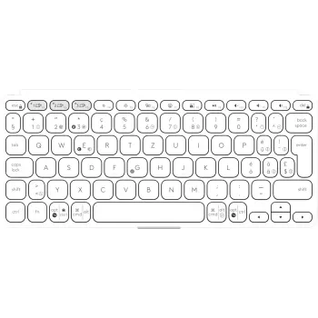 Logitech Keys-To-Go 2 nešiojama „Bluetooth“ klaviatūra, šviesiai pilka, CH raskladė (920-012971)