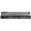 APC KVM1116R KVM Switch - 1 vietinis vartotojas, 16 prievadų, VGA, USB, 1U lentyninis