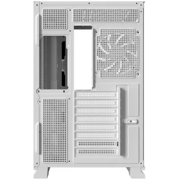 Krux Atron White Mid-Tower PC Case with Tempered Glass
