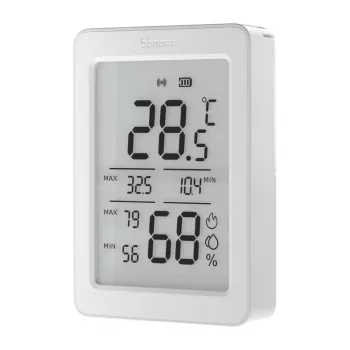 SONOFF AirGuard TH SNZB-02DR2 ZigBee LCD temperatūros ir drėgmės jutiklis