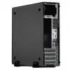 Akyga AK-502-02BK SFF kompiuterio korpusas, Micro ATX / Mini ITX, 2x USB 3.0, be maitinimo bloko, juodas