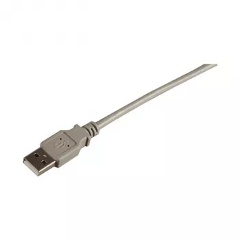 EFB-Elektronik USB 2.0 laidas A-A, vyriškas-vyriškas, 1,0 m, pilkas, Classic