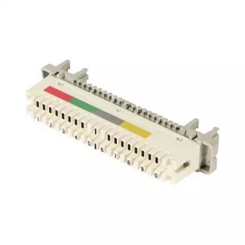 EFB-Elektronik LSA Atjungimo Juostelė 2/10 iki 10DA Montavimui Ant Apvalaus Strypo, Be Spalvų Kodo (46005.2)