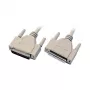 EFB-Elektronik Serial Data Cable 1:1, 2x D-Sub 25, Male-Female, 2,0m, Beige